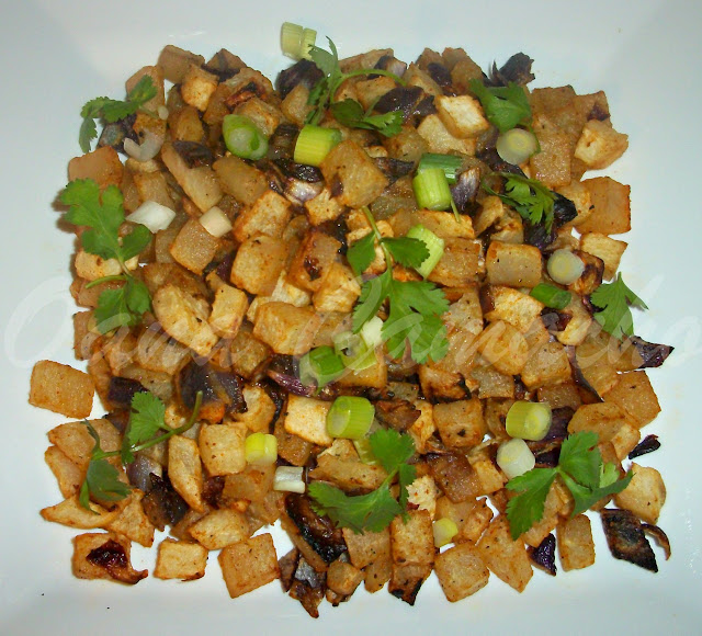 Cooking with love ! BAKED JICAMA HASH BROWNS DUKAN (GARNITURA DE