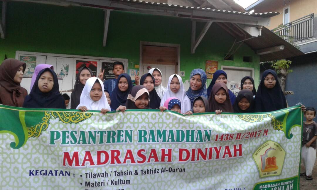 Kegiatan Pesantren Ramadhan 1438 H / 2017 M - Madrasah Diniyah Al