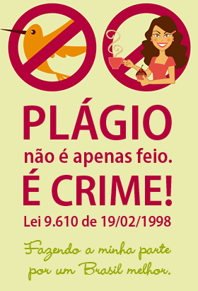 PLÁGIO É CRIME