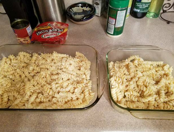 Deluxe Pizza Casserole