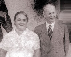 Otávio Brondi e Maria Auta, celebridades que marcaram época em Altinópolis.