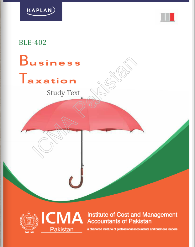 BLE-402: BUSINESS TAXATION