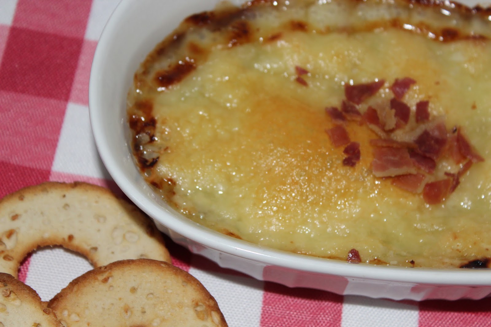 Living on Cloud Nine BRIE & BACON JAM DIP