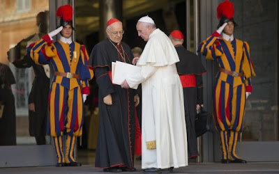 pope Francis and Baldisseri