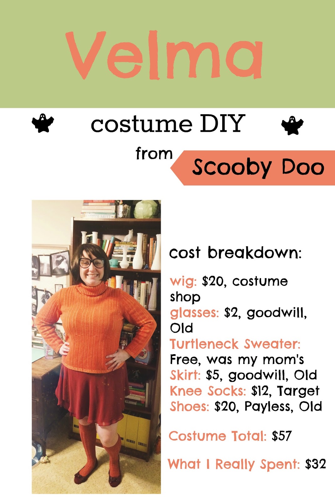 My Favorite Things: Velma & Shaggy Costume Tutorial // DIY
