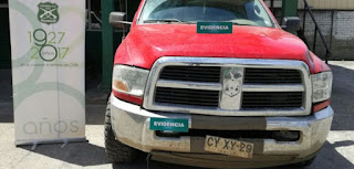 Lautaro: Carabineros  recuperó en calle céntrica de la comuna una camioneta que fue robada en Los Ángeles, en agosto de este año 