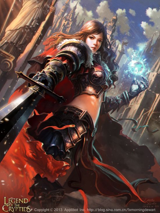 Liang Xing ilustrações fantasia games Legends of the Cryptids Liang Xing ilustrações fantasia games Legends of the Cryptids