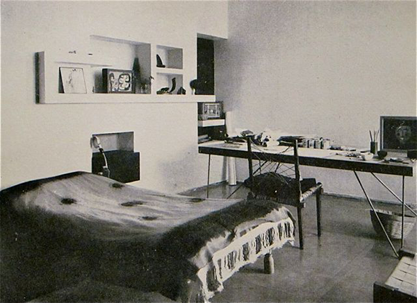 Pierre Jeanneret's House Interior 1955
