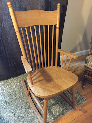 #millsnewhouse Rocking Chair Transformed #millsnewhouse Rocking Chair Transformed