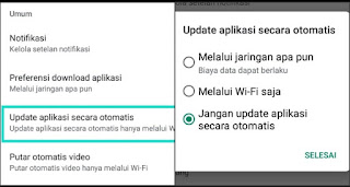 Menghilangkan Notifikasi Pembaruan Perangkat Lunak