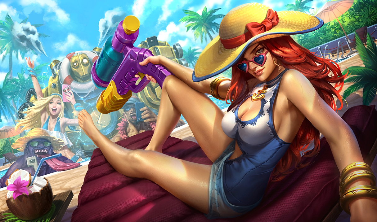 Miss fortune pool party