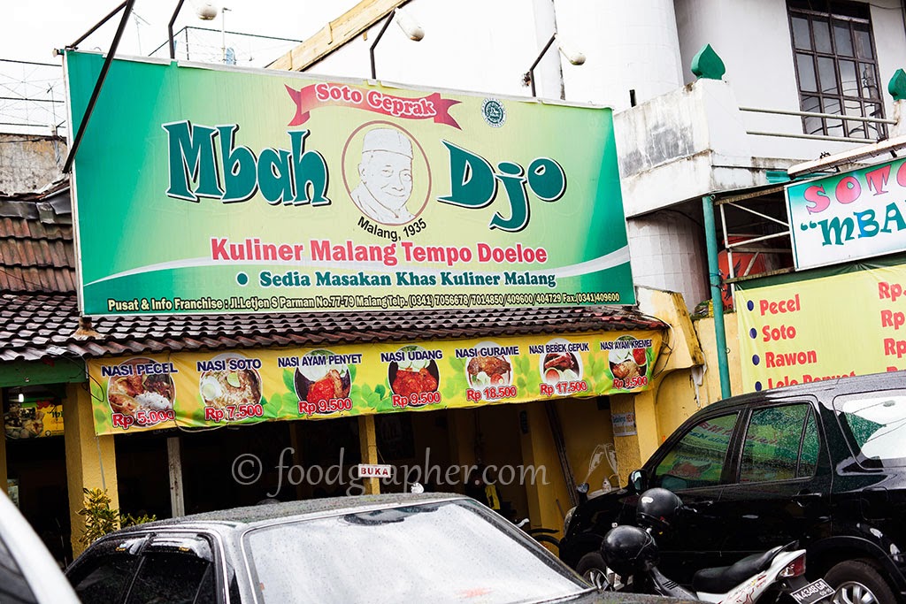 Soto Bakso Geprak Mbah Djo Pasar Burung Splendid Malang