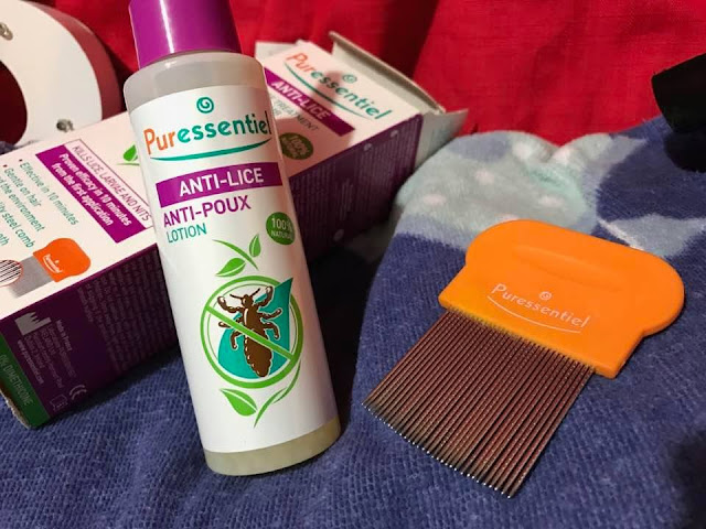 Puressentiel anti lice lotion and nit comb