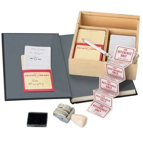 Bookish Relish The Personal Library Kit A perfect gift