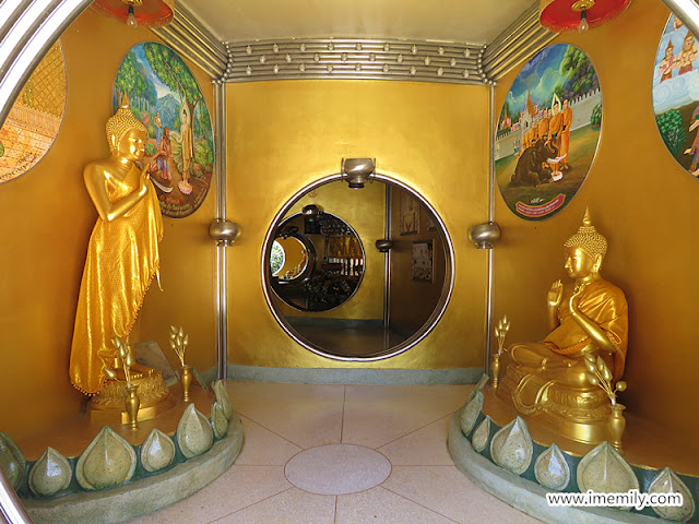 Phra Maha Chedi Tripob Trimongkol (Stainless Steel Stupa) @ Hatyai, Thailand