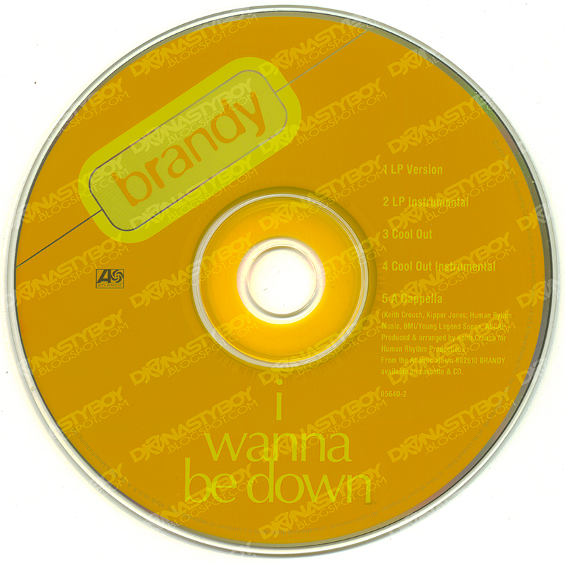 Promo, Import, Retail CD Singles & Albums Brandy I Wanna Be Down