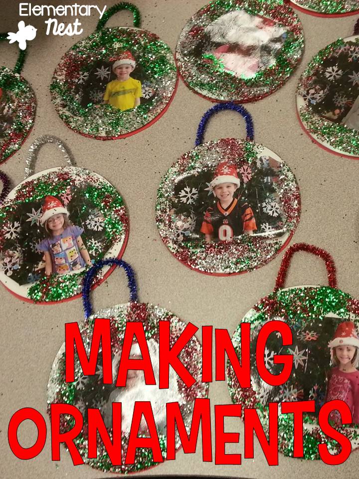 Making Ornaments In The Primary Classroom Elementary Nest