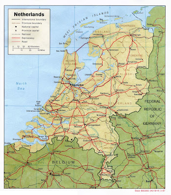 Map of Netherlands, Holland, Nederland Cities Pictures