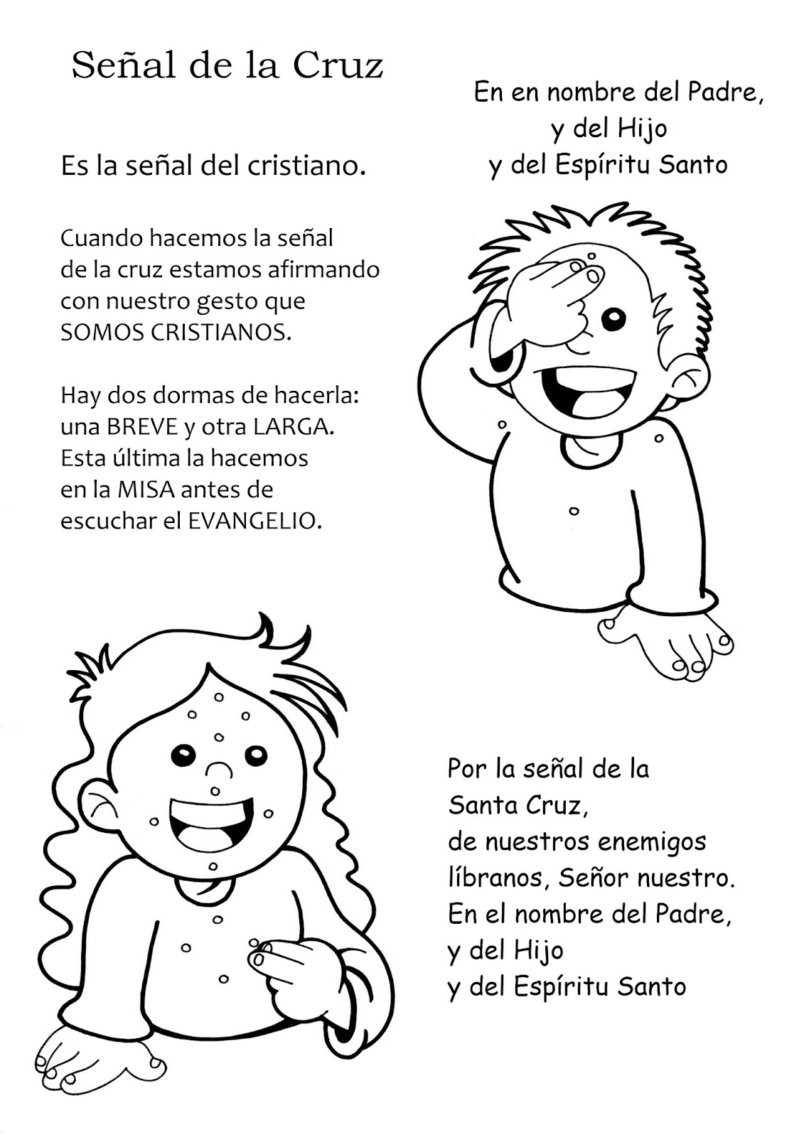 La Catequesis (El blog de Sandra) Recursos catequesis La Señal de la Cruz La Catequesis (El blog de Sandra) Recursos catequesis La Señal de la Cruz