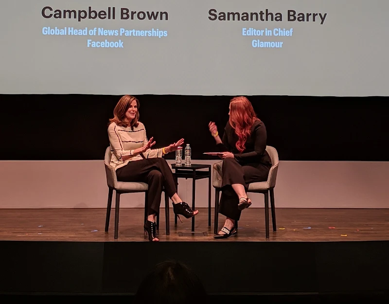 On the future of video, “know your audience,” says Campbell Brown. Not all successful shows are highly produced. Lengths vary. “Urgency of the moment seems to be resonating.”