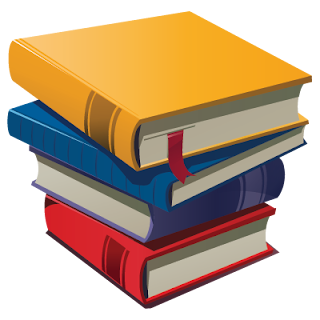 Drawing of Book stack illustrator for download.