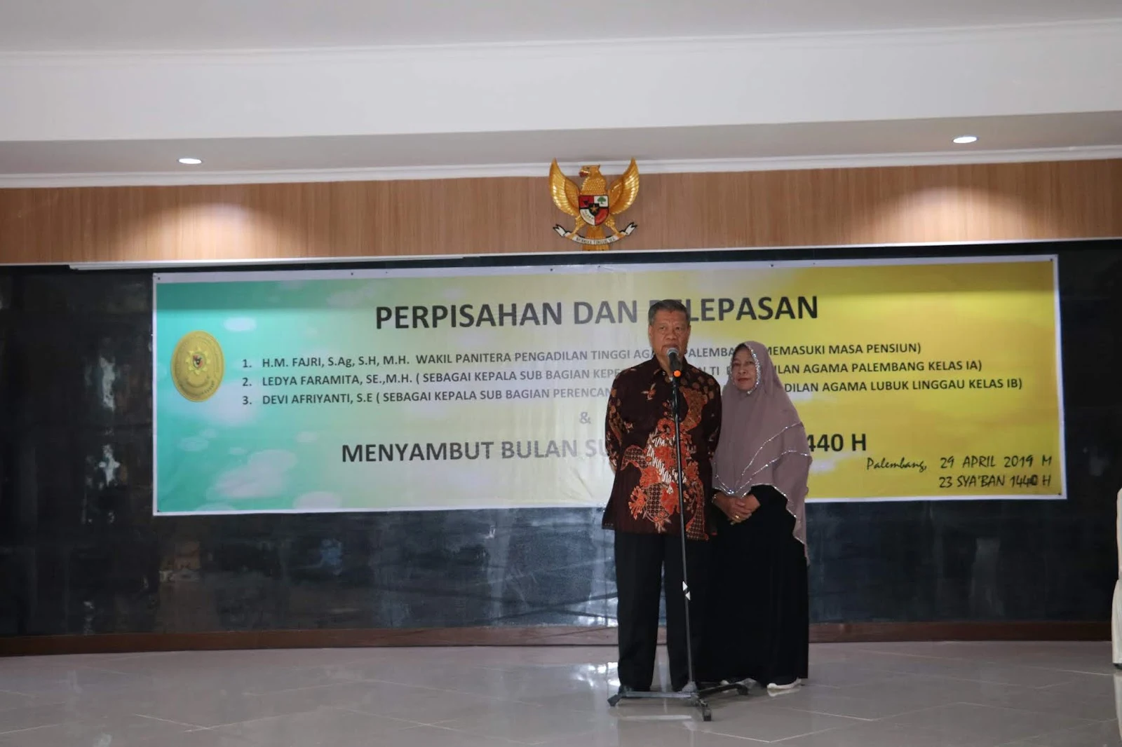 Kata sambutan perpisahan pensiun