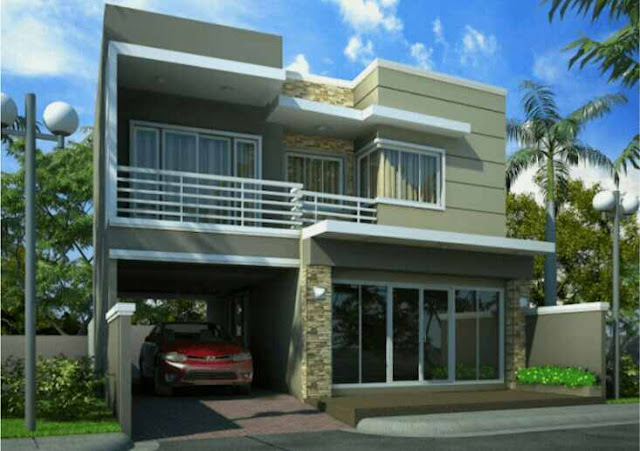 Contoh terbaru Model Rumah Minimalis 2 Lantai Tampak Depan MODERN Contoh terbaru Model Rumah Minimalis 2 Lantai Tampak Depan MODERN