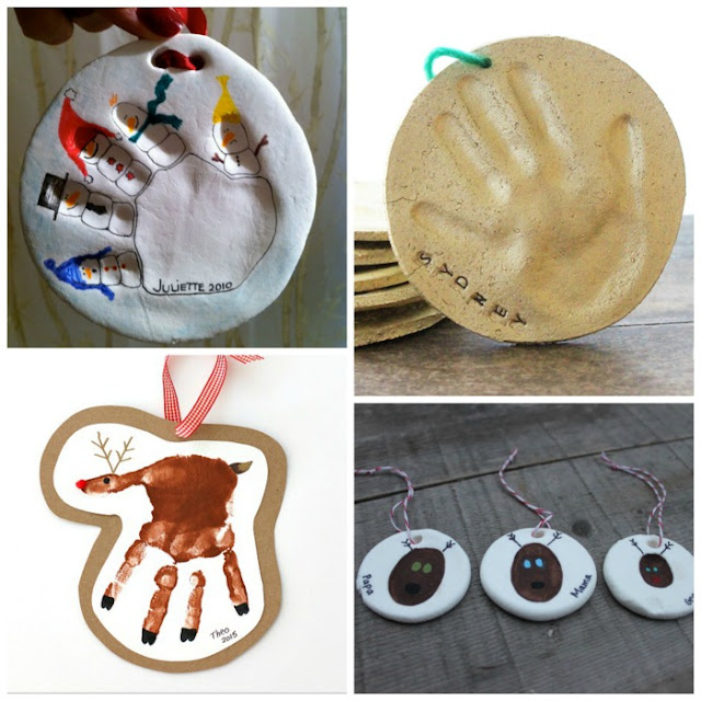 40 KID-MADE KEEPSAKE ORNAMENTS- I LOVE these!