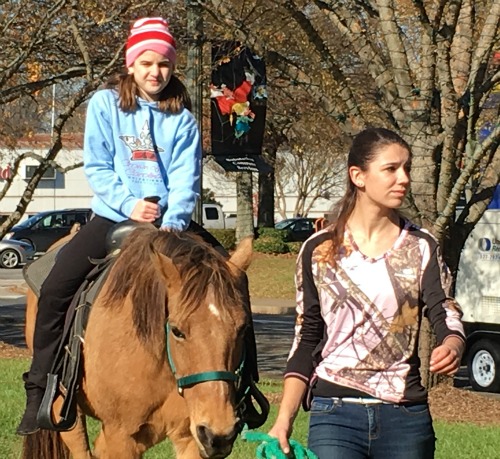 Christmas pony rides Christmas pony rides