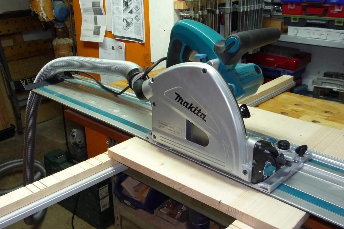 Michas Holzblog Die taucht was Die Makita SP6000 Tauchkreissäge