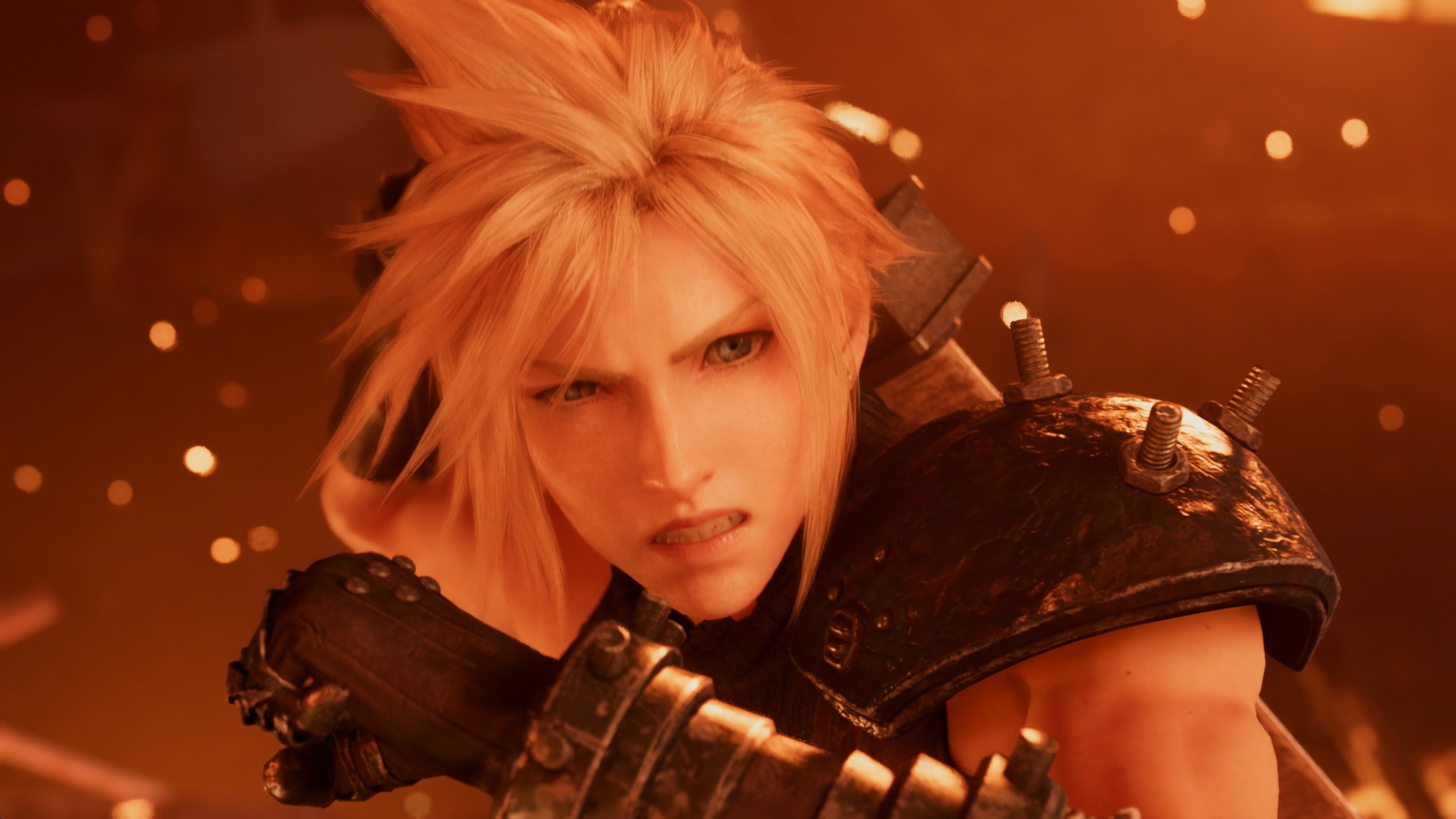 Cloud Strife Final Fantasy 7 Remake 4k 11 Wallpaper 