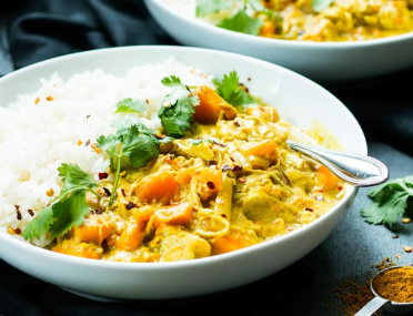 Slow Cooker Chicken Curry With Coconut Milk