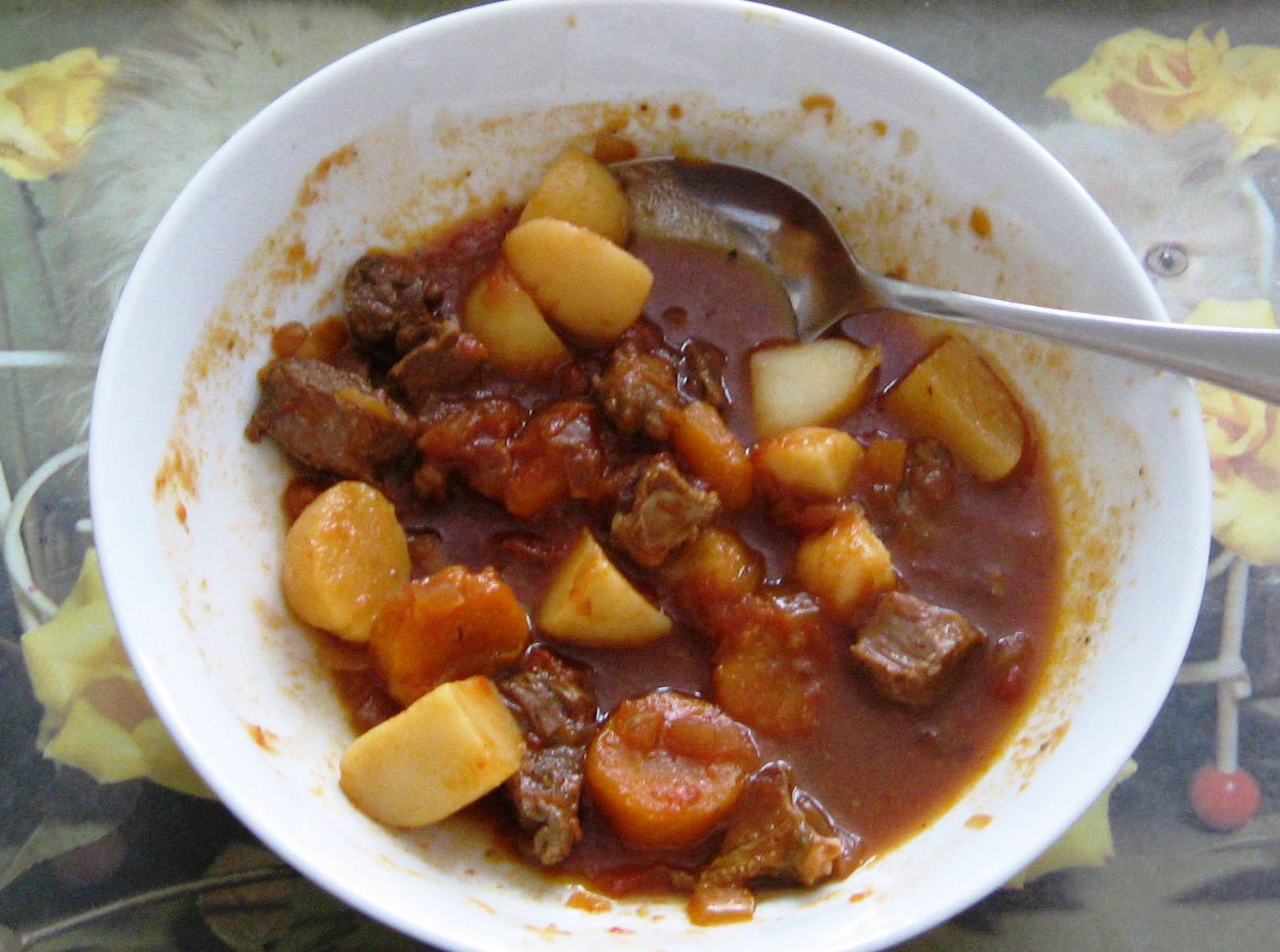 A Cheery Chicken Slow and Low Lamb Stew