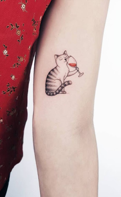 Mini tatuagens femininas super fofinhas Mini tatuagens femininas super fofinhas