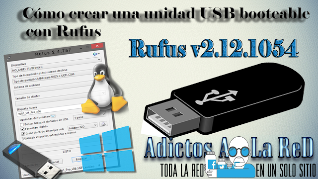 Cómo crear una unidad USB booteable con Rufus + Descarga