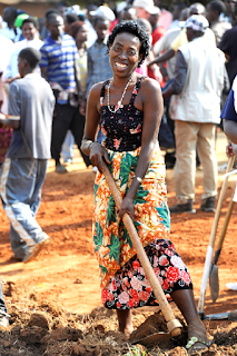An Umuganda building community activity
