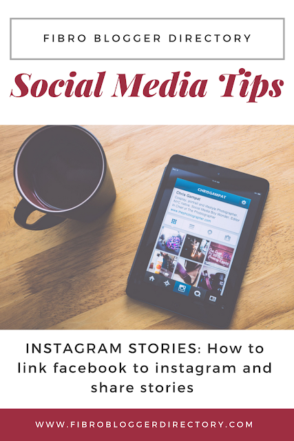 How to link facebook to instagram and share stories