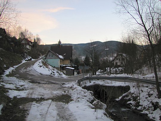 Most przez Surmiaków Potok.