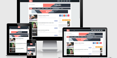G Vusion Responsive 2 Blogger Template