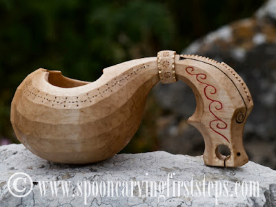 Kuksa.Kuksa-carving