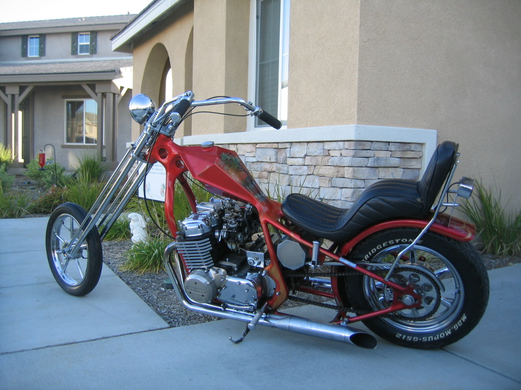 Musings Of A Motorcycle Aficionado........: Denver's Honda 750 Chopper