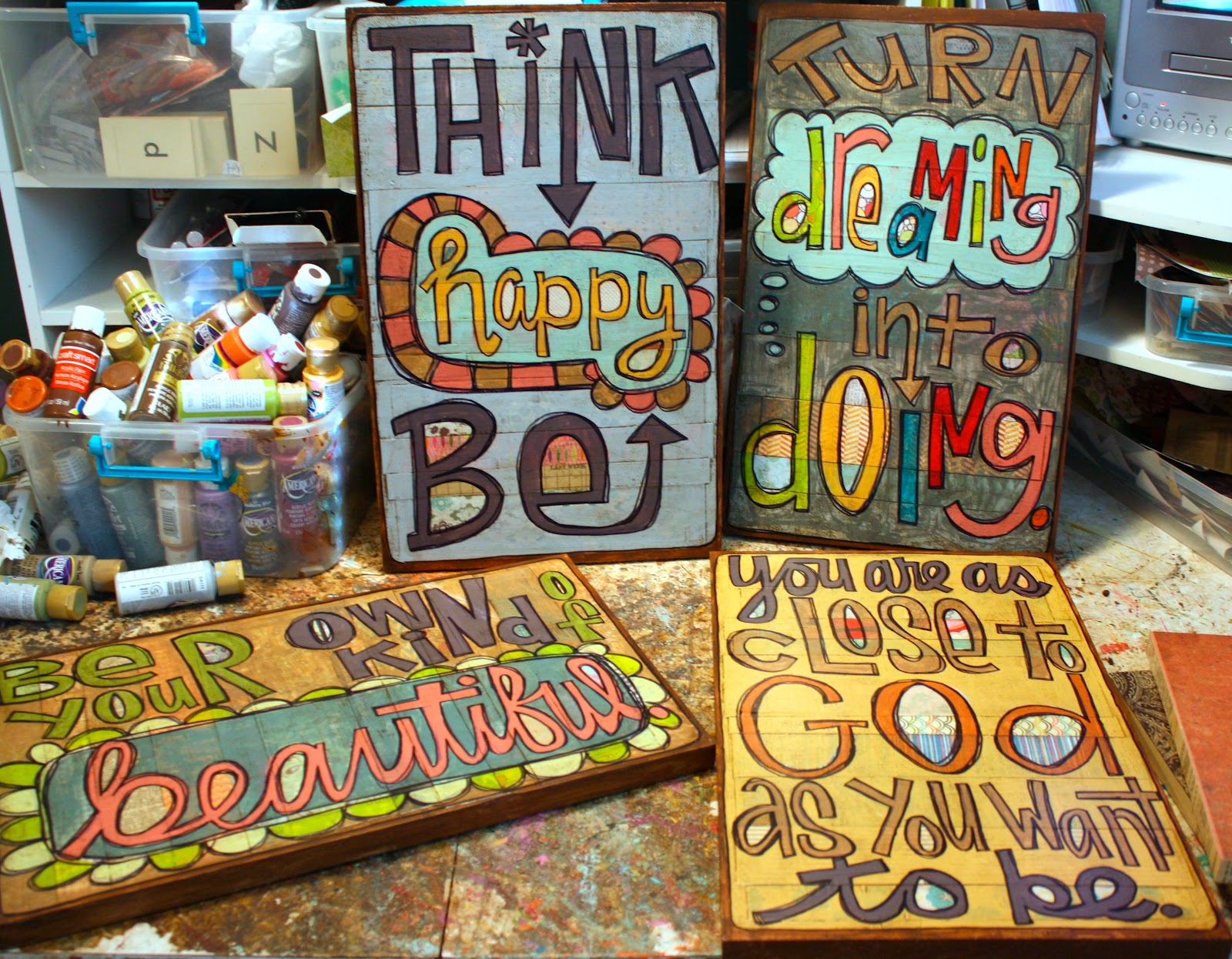 Things With Wings Using Up my Paper Scraps