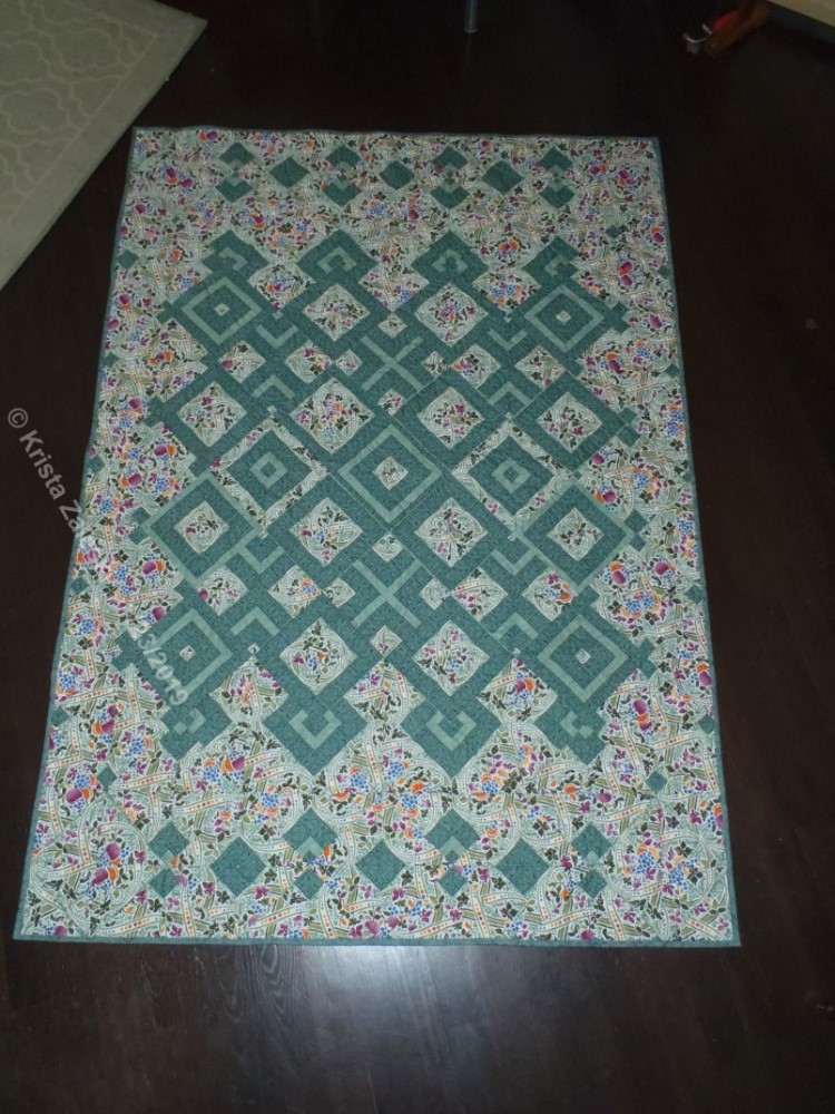 Krista Quilts OneFabric Quilt