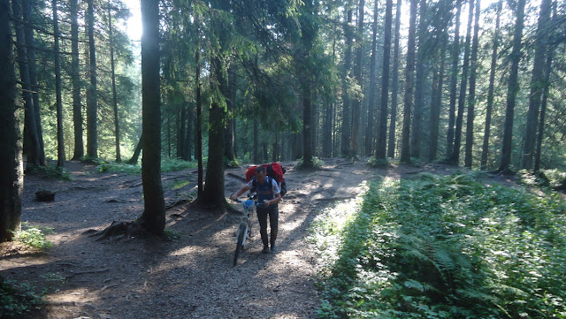 начало подъема на Говерлу