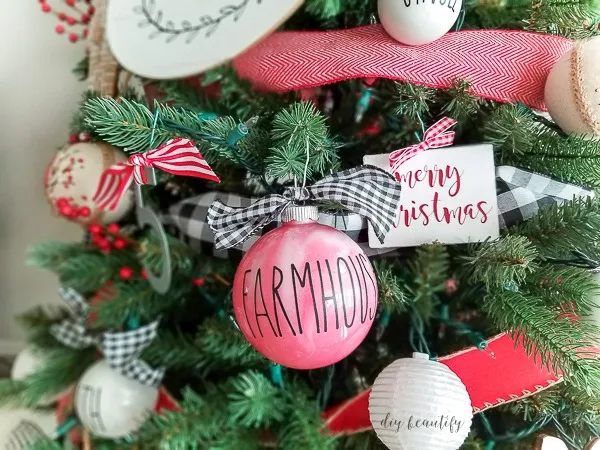 Rae Dunn Christmas ornaments