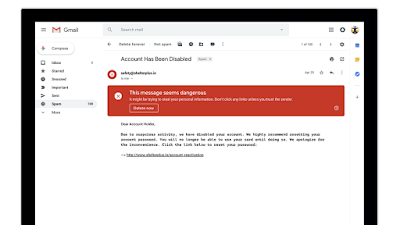 Tampilan Baru Gmail Web