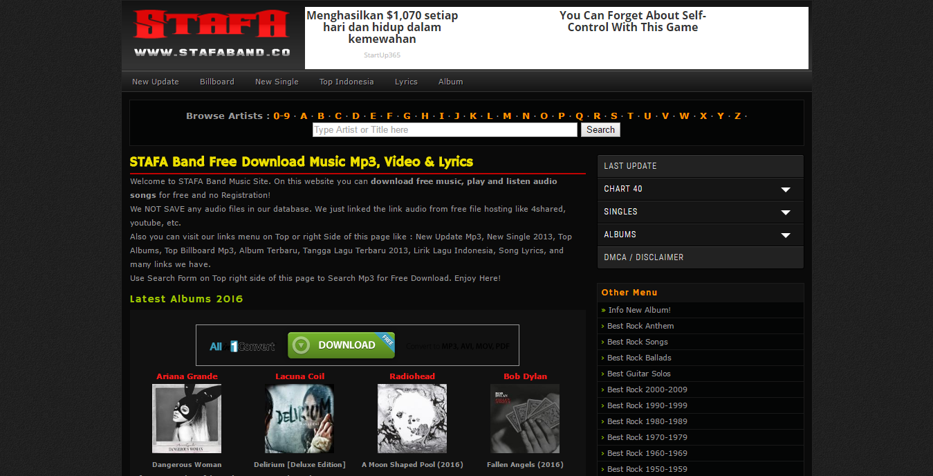 3 Situs Download Lagu MP3 Gratis Terbaik dan Terlengkap - Free Template