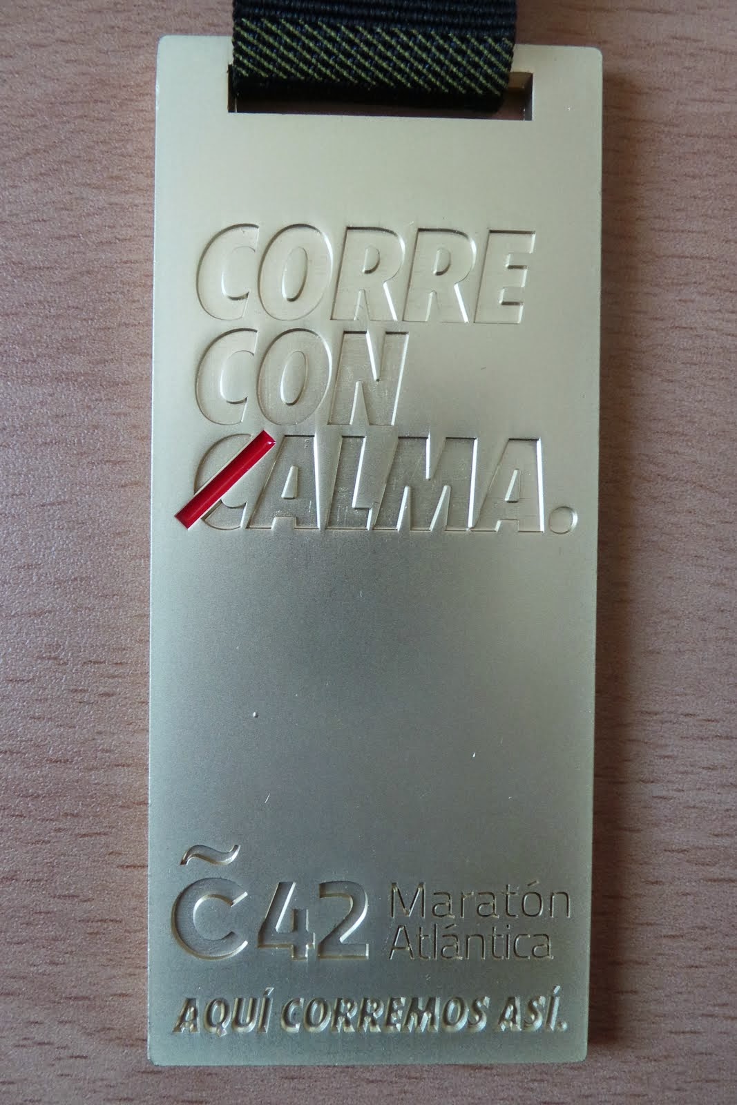 Maratón A Coruña 2015: 3.22.16´´