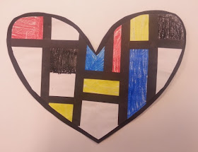 a faithful attempt: Mondrian Hearts