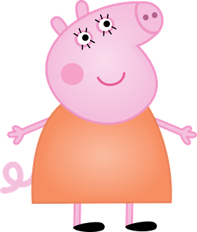 Peppa pig familia png